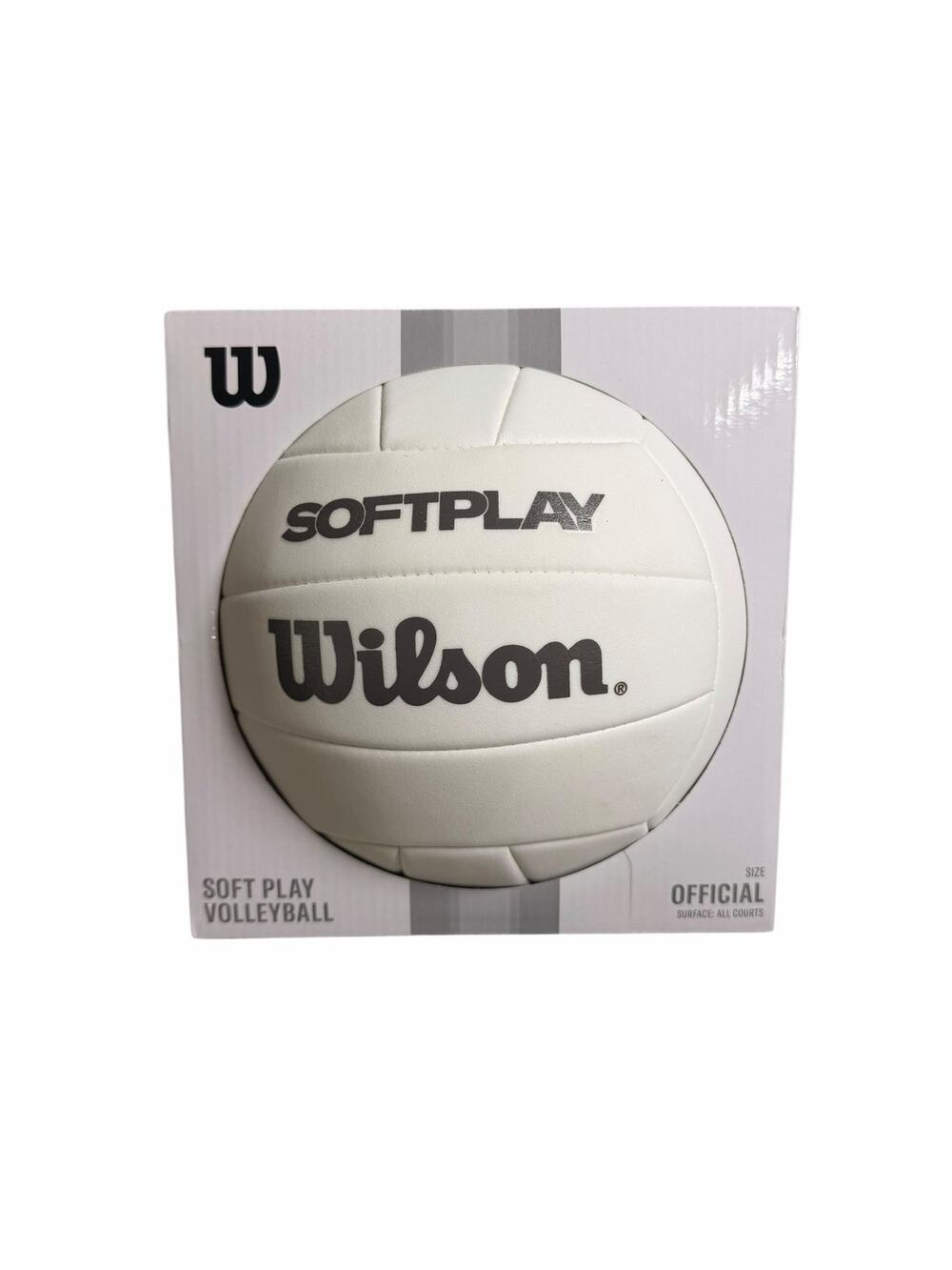 Wilson Soft Play Official Size Volleyball White Indoor Outdoor